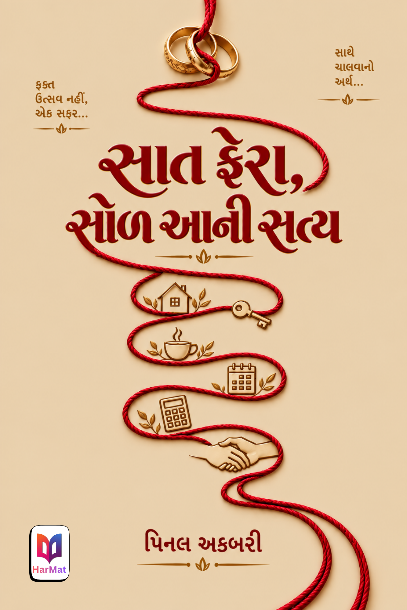 Saat Fera, Sol Aani Satya by pinal akbari book cover