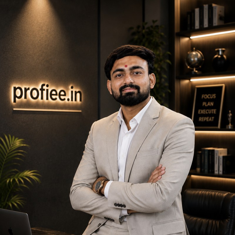 Darshit Goti, Founder & Owner of Profiee