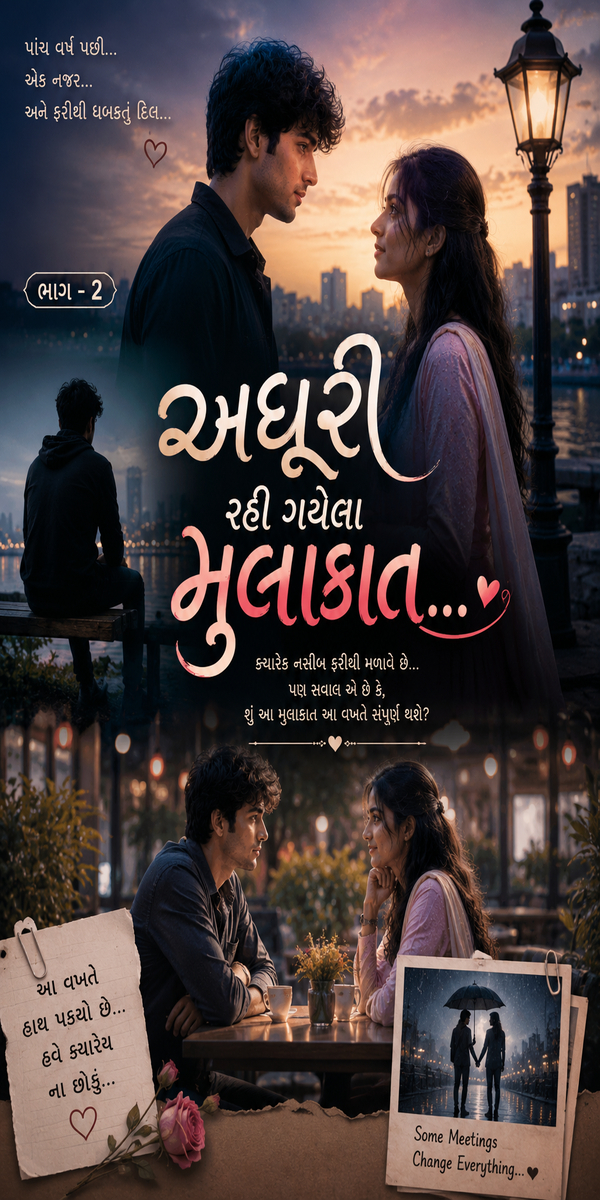 અધૂરી રહી ગયેલી મુલાકાત... ❤️ ભાગ – 2